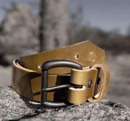 Queen Mountain Leather Traditional Harness Belt